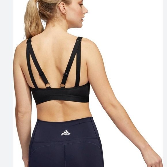 NWT ADIDAS TLRD Training High Support Sports Bra Size L(AC) - Picture 2 of 9